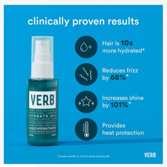 Verb Hydrate Oil - great for styling! NWT - Picture 3 of 5